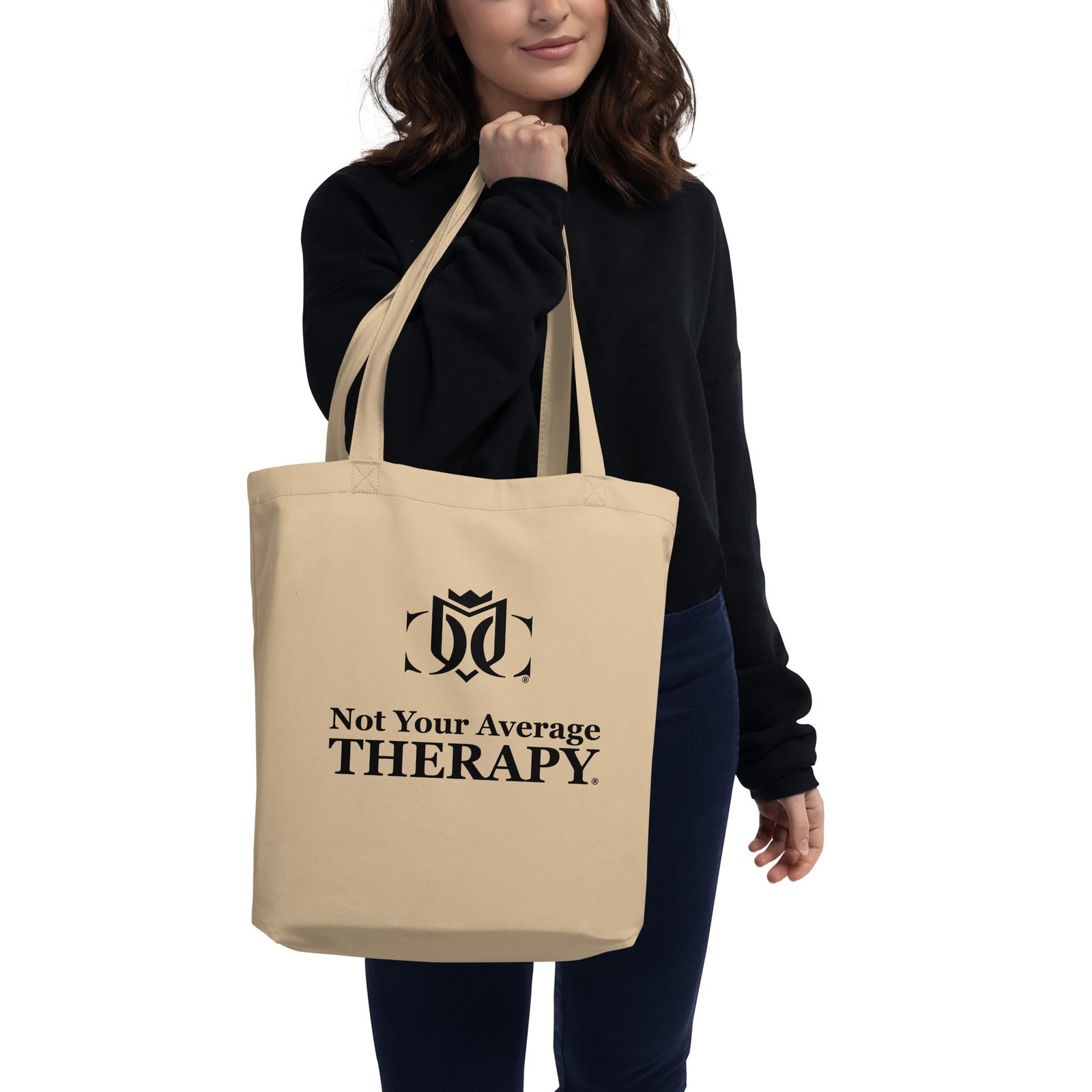 Not Your Average Therapy - Eco Tote Bag - Image 3