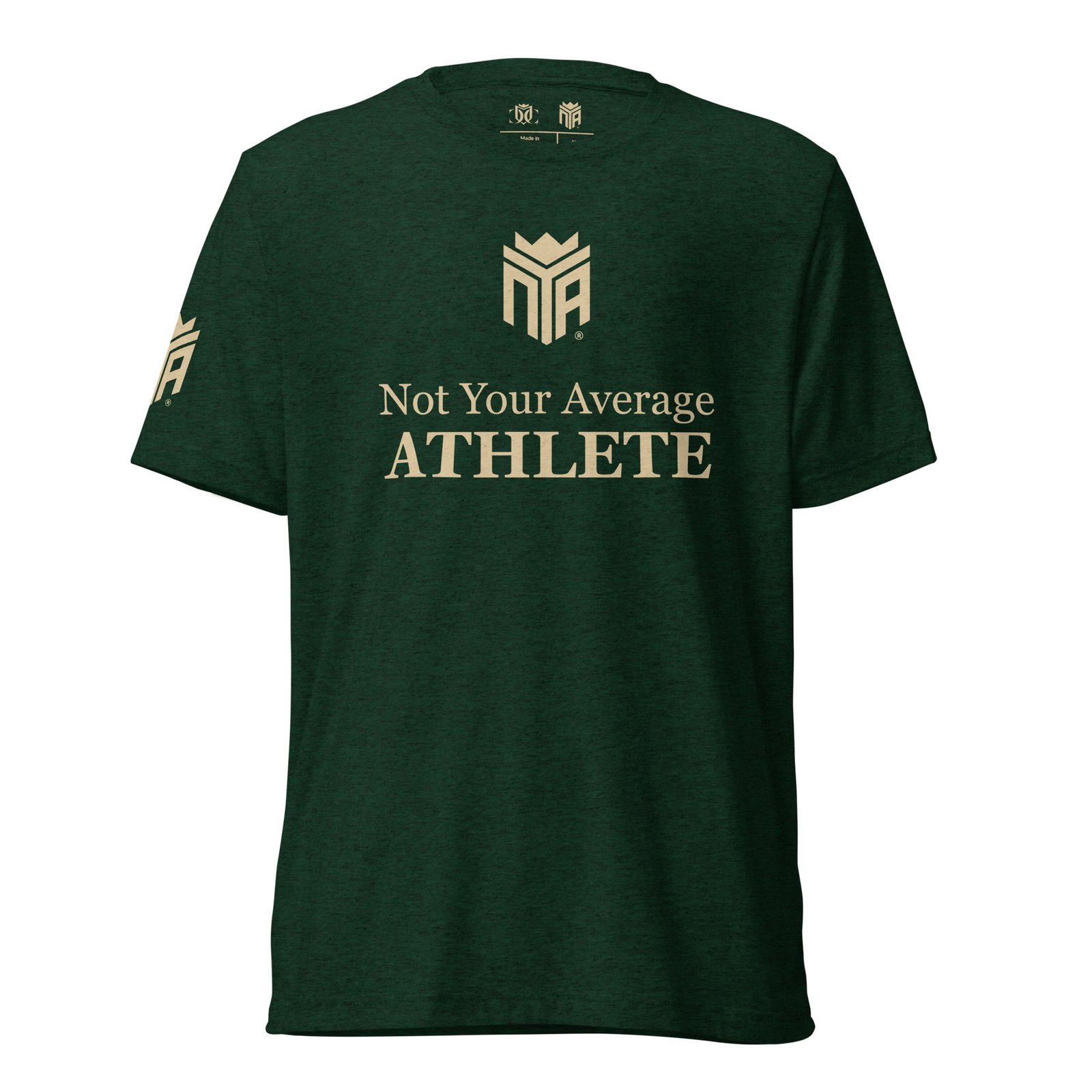 Not Your Average Athlete, Train Beyond Average - Short Sleeve T-shirt